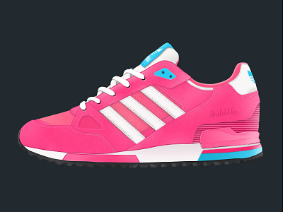 adidas zx750 dribbble edition concept design fun game icon interface ui ux