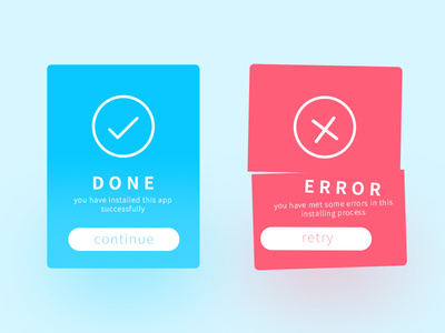 Daily UI Flash Message (Error/Success)