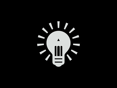 Inspire Icon bulb icon iconography legacy79 light logo pencil