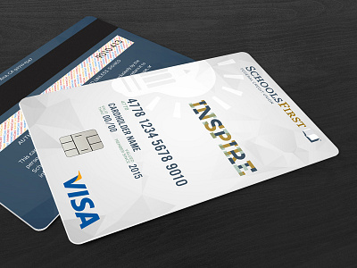 WIP - Inspire Card bank branding credit card credit union inspire