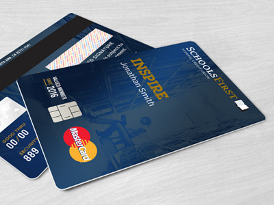 Inspire Card – Final Version bank branding card credit inspire union