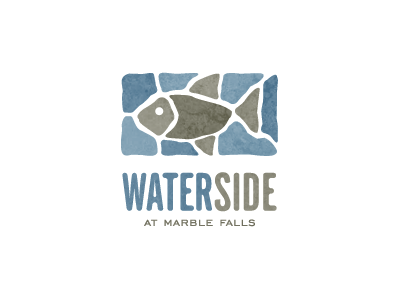 Waterside at Marble Falls – Logo