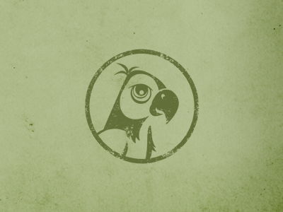 Pericos Icon Stamp – Designed for Menu icon menu mexican restaurant parrot stamp