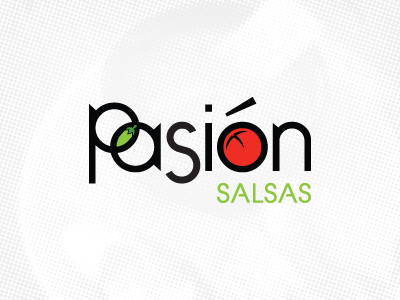 Pasion Salsas – Logo chili identity logo pepper salsa tomatoe