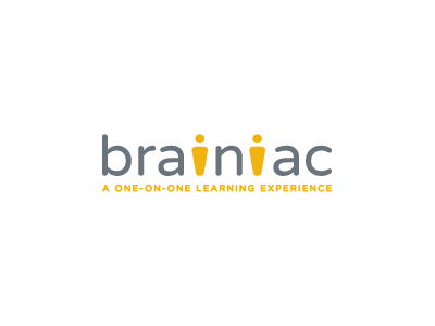 Brainiac Logo Exploration - Opt. C brain brainiac learning mentors one on one personal teachers tutor