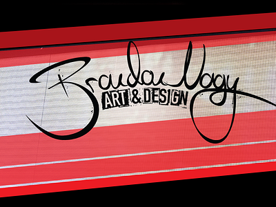 Brandon Nagy Art And Design 2015 Logo art detroit graphic design hand writing logo typography