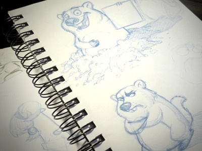 Groundhog Doodles animal character design doodle drawing groundhog groundhog day sketch