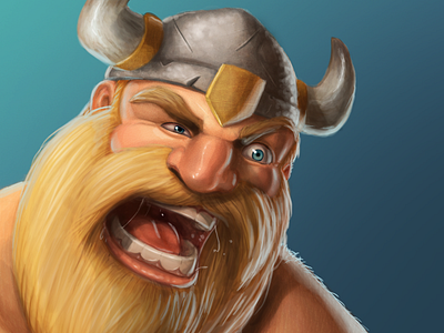 Viking Command apple cartoon game haskins icon illustration ios iphone james macho thor viking