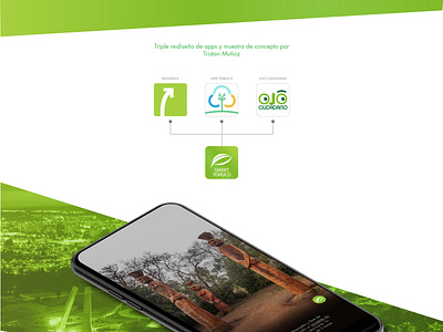 Rediseño - Smart Temuco app branding ciudadesinteligentes ciudadinteligente design everis latam smartaraucania smartcities smartcity temuco ux