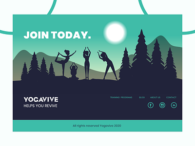 Yogavive Footer