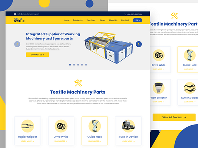 SinoTextile - Landing Page