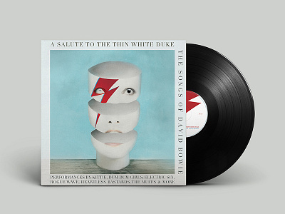 Salute to the thin white duke - vinyl cover