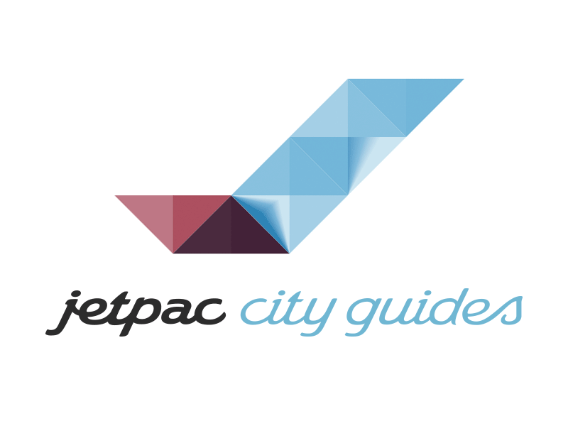 Jetpac City Guides Wordmark & Animation