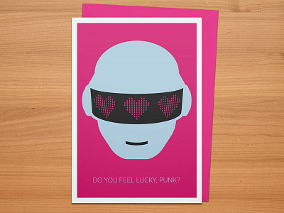 Daft Punk Valentine's Day Card