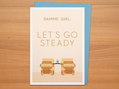 Van Damme Valentine's Day Card