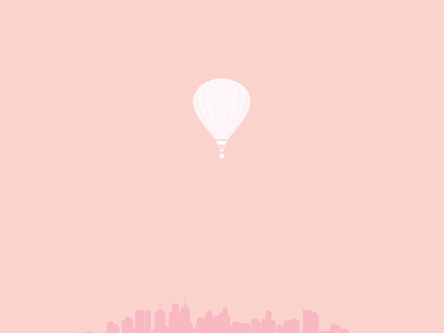 Hot Air Balloon Over Melbourne
