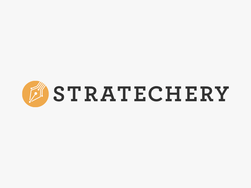 Stratechery Logo circuit logo nib pen