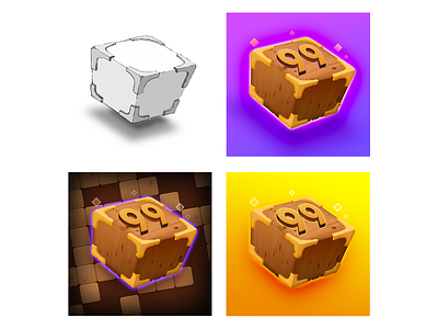 Wooden Block 99-App Icon