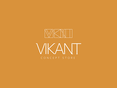 Vikant Concept Store branding design graphic design logo
