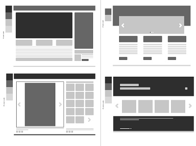Web Design Layout design illustration layout design section ui web design