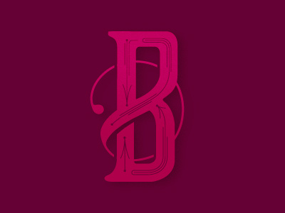B b design letter b lettering typography