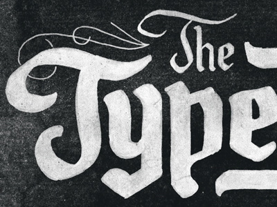 The Typerope blackletter blog lettering type typography