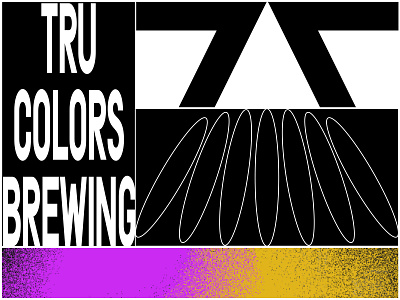 Tru Colors Experiments branding color design focus lab letters logo logotype mark type typography