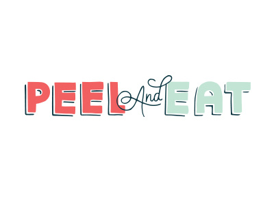 Peel & East gull hand lettering lettering mamas sauce prints screenprint shrimp trawler typography