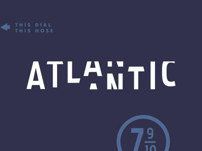 Atlantic Gas Station atlantic branding focus lab gas pump gas station price restaurant typography