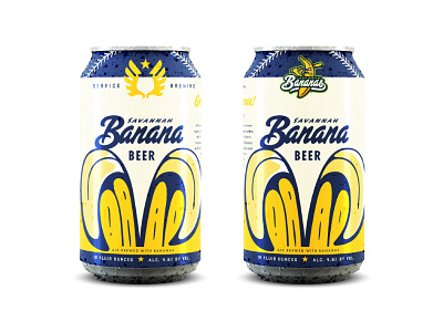 Go Bananas! ale bananas baseball beer branding focus lab savannah service brewing