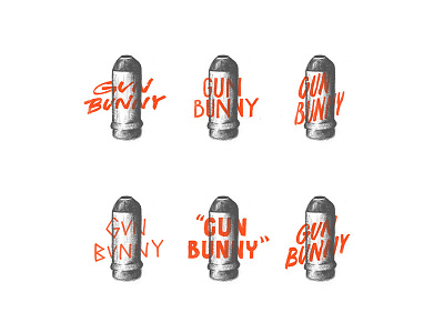 Artillery Shells beer design focus lab gun bunny lettering orange service brewing type typography