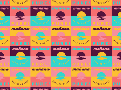 Mañana II branding color design focus lab illustration mañana sunrise tomorrow water