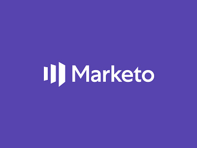 Marketo Rebrand! branding color design doors focus lab logo logotype mark marketo purple type typography
