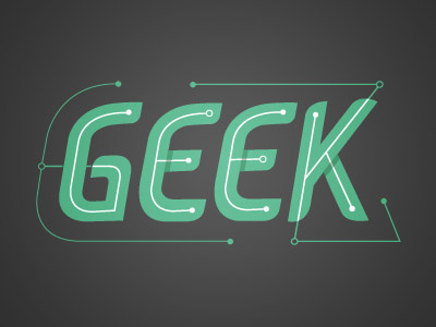 Geek Type design typography