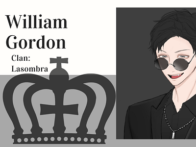 William Gordan design roleplaying ttrpg vampire the masquarade vtm web