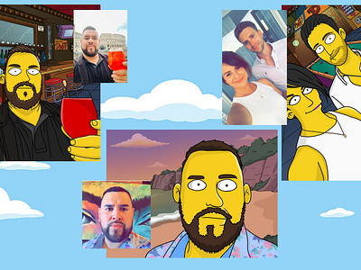 I will convert your photo into the simpsons style within 24 hour