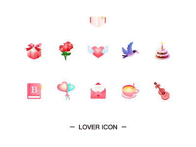 LOVE ICON design icon lover