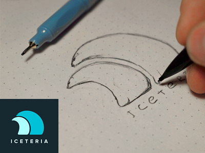 Iceteria Logo - 1st step bear brand branding logo logo design logotype polar sketch