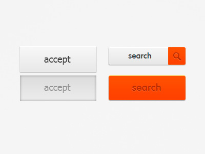 a few buttons for a project button gui ui