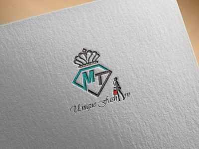 MT unique fashion Logo Design