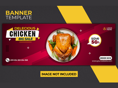 Food amd restaurant Banner temate Design adobe ai banner template facebook cover food banner product sale banner ps social media cover