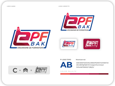 Logo Design for "CFP BAK" Company brand graphic design tech logo training logo