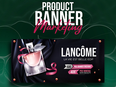 Professional Web Banner or google ads Design for perfume product