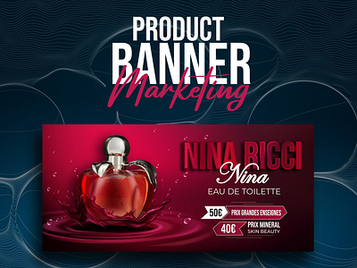 Professional Web Banner | google ads Design for perfume produc