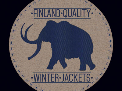 Winter Jacket patch patch rugged