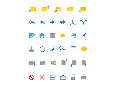 Mail App Icons