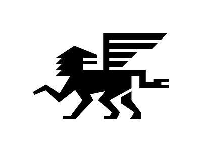 Chimera branding cat chimera gryphon icon lion logo myth symbol