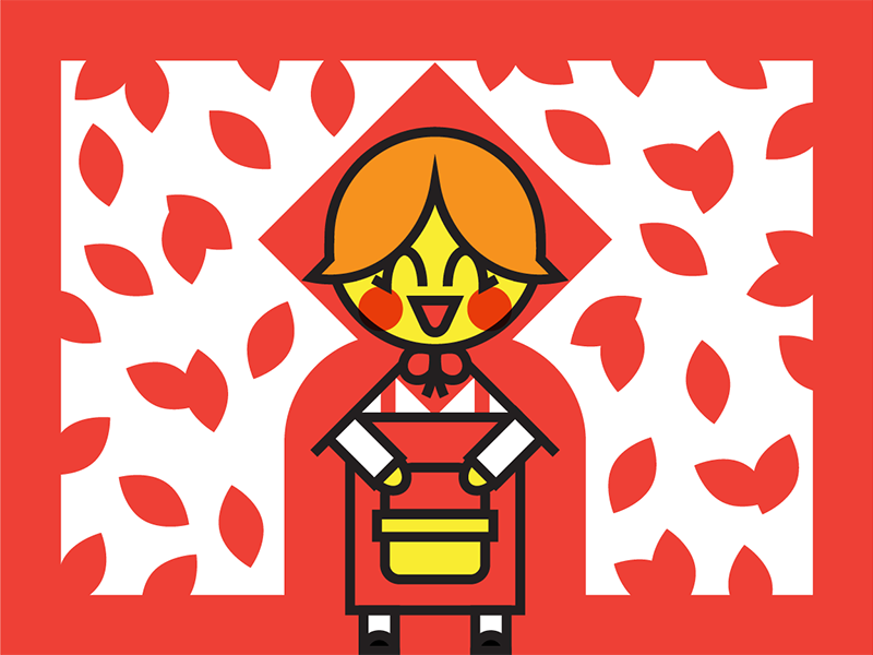 Little Red fun little girl cute fairy tale grimm red little red riding hood