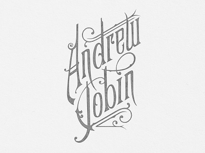 Andrew Jobin Lettering artnouveau design graphic design handlettering idenity illustration ipad lettering nouveau type typography wip