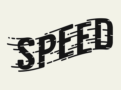 Speed graphic design handlettering lettering type typography